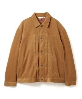 Cotton Wool Cord Jacket / CAMEL