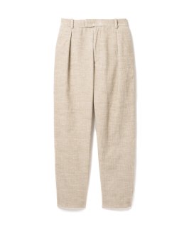 Cotton Wool Cord Pants / GRAY BEIGE