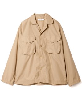 Double Pocket Shirt Jacket / BEIGE