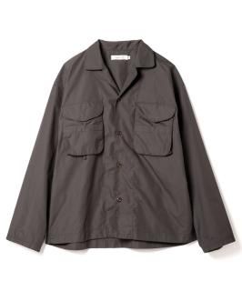 Double Pocket Shirt Jacket / CHARCOAL
