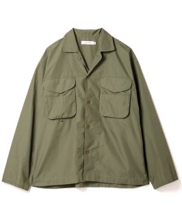 Double Pocket Shirt Jacket / OLIVE