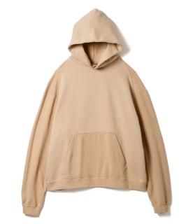 Overdyed Hooded Sweatshirt / BEIGE