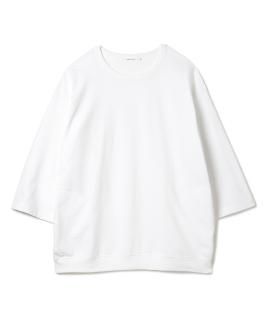 Inlay 3-Q-S Rib Tee / WHITE