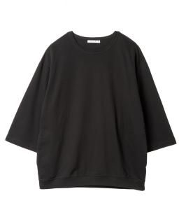 Inlay 3-Q-S Rib Tee / BLACK