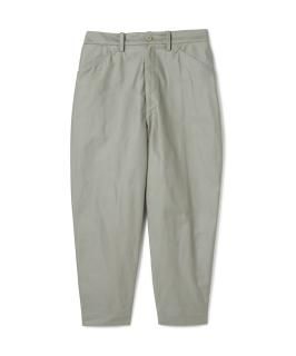 Military Moleskin Ankle Cut Pants / GRAY MOSS