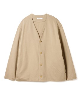 Inlay Cardigan / KHAKI BEIGE