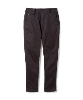 Chino Pants - Stretch Slim Tapered / BLACK