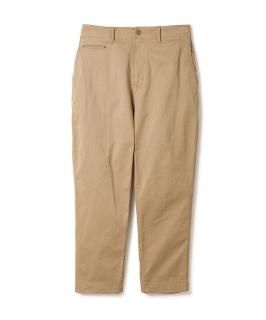 Chino Pants - Stretch Easy Fit Tapered / KHAKI BEIGE