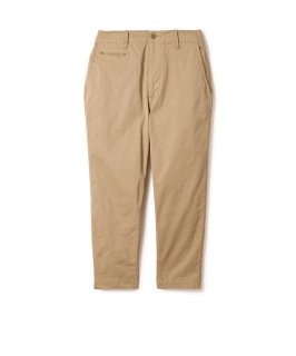 Chino Pants - Stretch Ankle Cut / KHAKI BEIGE