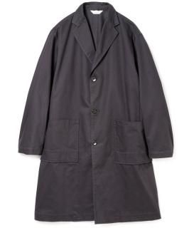 Vintage Easy Fit Shop Coat / CHARCOAL