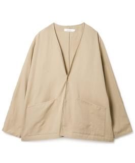 Dolman Sleeve Cotton/Hemp Cardigan / BEIGE