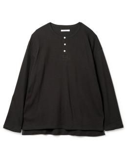 Loungewear Thermal Henly Top / BLACK