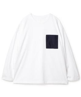 American Cotton Pocket Tee / WHITE