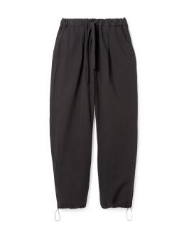 Cotton/Hemp Easy Pants / BLACK