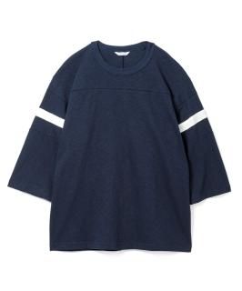 Vintage Football Tee / NAVY