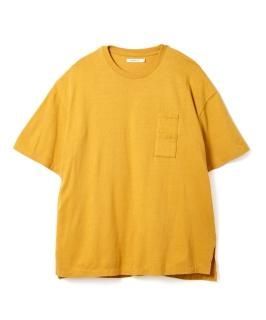 Vintage 88/12 W Pocket Slit Tee / MUSTARD
