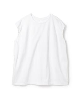 American Cotton Football Sleeveless Tee / WHITE