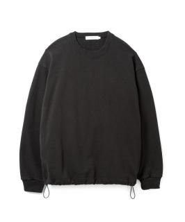 American Cotton Elastic Sweatshirt / BLACK