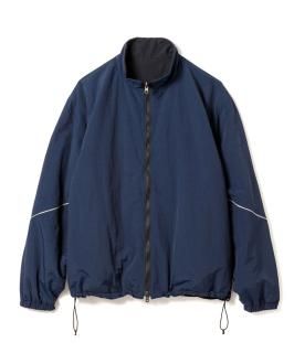 Nylon Reversible POLARTEC(R) Padded Jacket / NAVY x BLACK