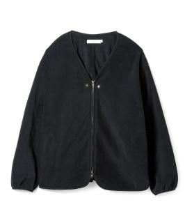 POLARTEC(R) 200 Fleece Cardigan Jacket / BLACK
