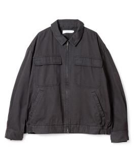 Vintage Chino Jacket Overdyed / VINTAGE BLACK