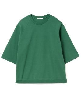 American Cotton Raglan H/S Tee / GREEN