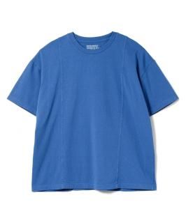 American Cotton Switching Tee /  BLUE