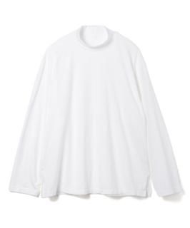 American Cotton Turtleneck L-S Tee / WHITE