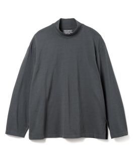 American Cotton Turtleneck L-S Tee / CHARCOAL