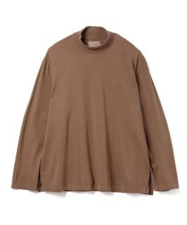 American Cotton Turtleneck L-S Tee / BROWN