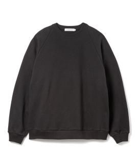 American Cotton Raglan Sweatshirt / BLACK