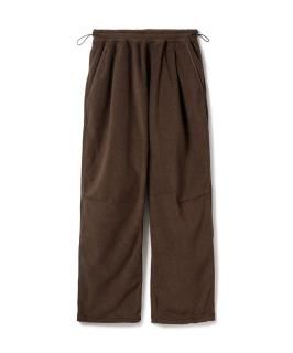 POLARTEC(R) 200 Easy Fit Tuck Pants / BROWN