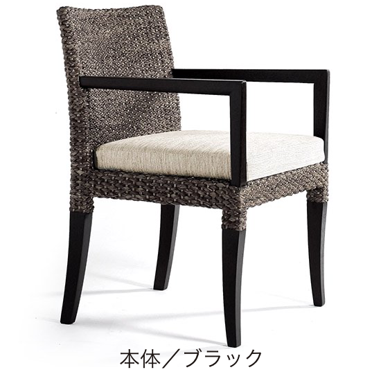 ELE エルダイニングチェア(アームあり)_WH - YOTHAKA家具 ELE エルダイニングチェア(アームあり)_WH - YOTHAKA家具