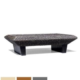 高級♦️ウォーターヒヤシンステーブル♦️お洒落なブラック♦️強化ガラステーブル♦️送料込 ウォーターヒヤシンス家具 - YOTHAKA家具オンラインショップ