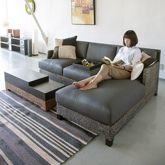 YANG ヤンコーヒーテーブル_WH | ウッドトップのシンプルデザイン