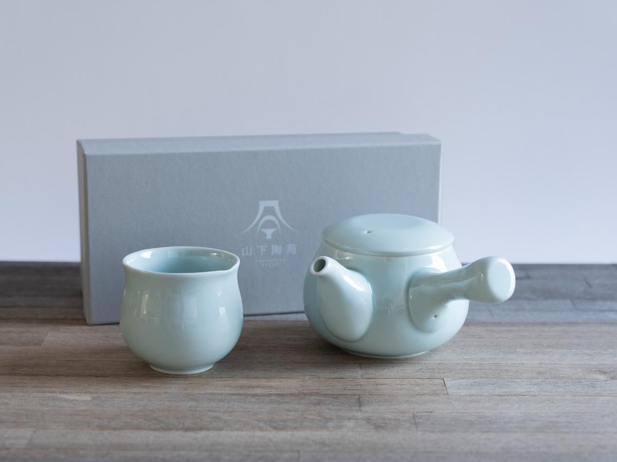 やちむん 工房福田 急須湯呑みセット 新品 やちむん湯呑み 5客セット 工房福田 | ゆいまーる沖縄 ＜Online＞