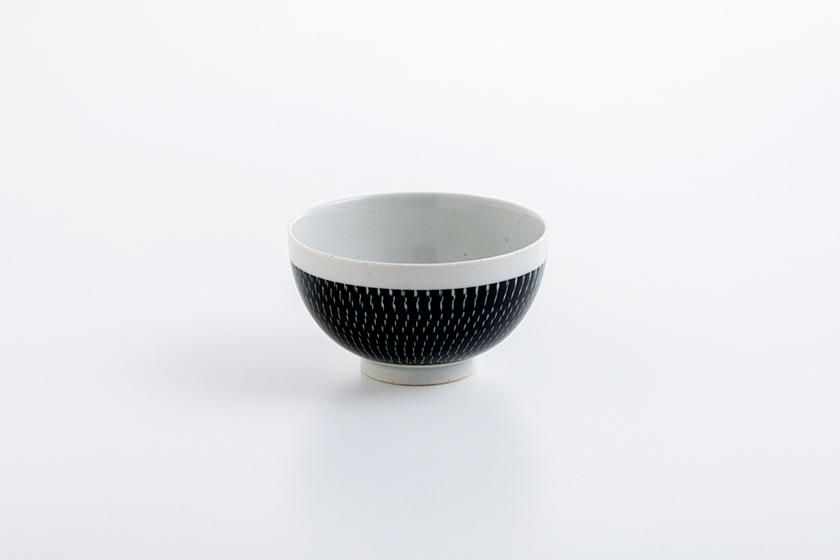 茶碗 S919 茶碗 『敦煌丿月図』『黄瀬戸茶碗』『雅山窯 中島正雄