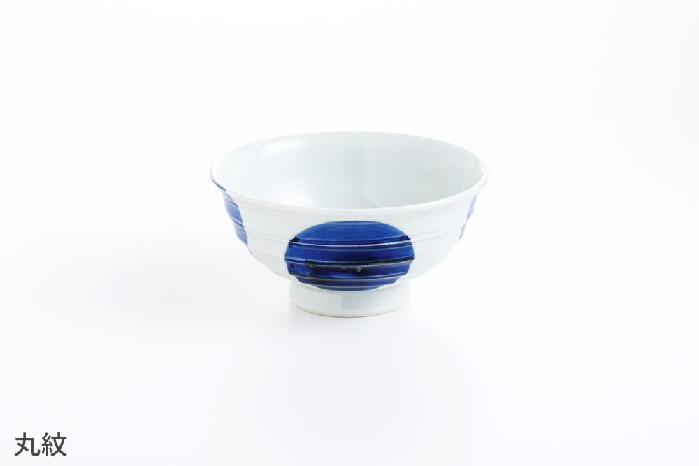 大きめの呉須茶碗 | お茶漬け碗 豊富な8デザイン | 波佐見焼窯元 山下陶苑