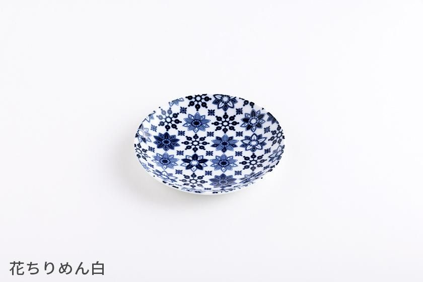 欧風の花柄がかわいいプレート | 花シリーズ 丸皿 | 波佐見焼