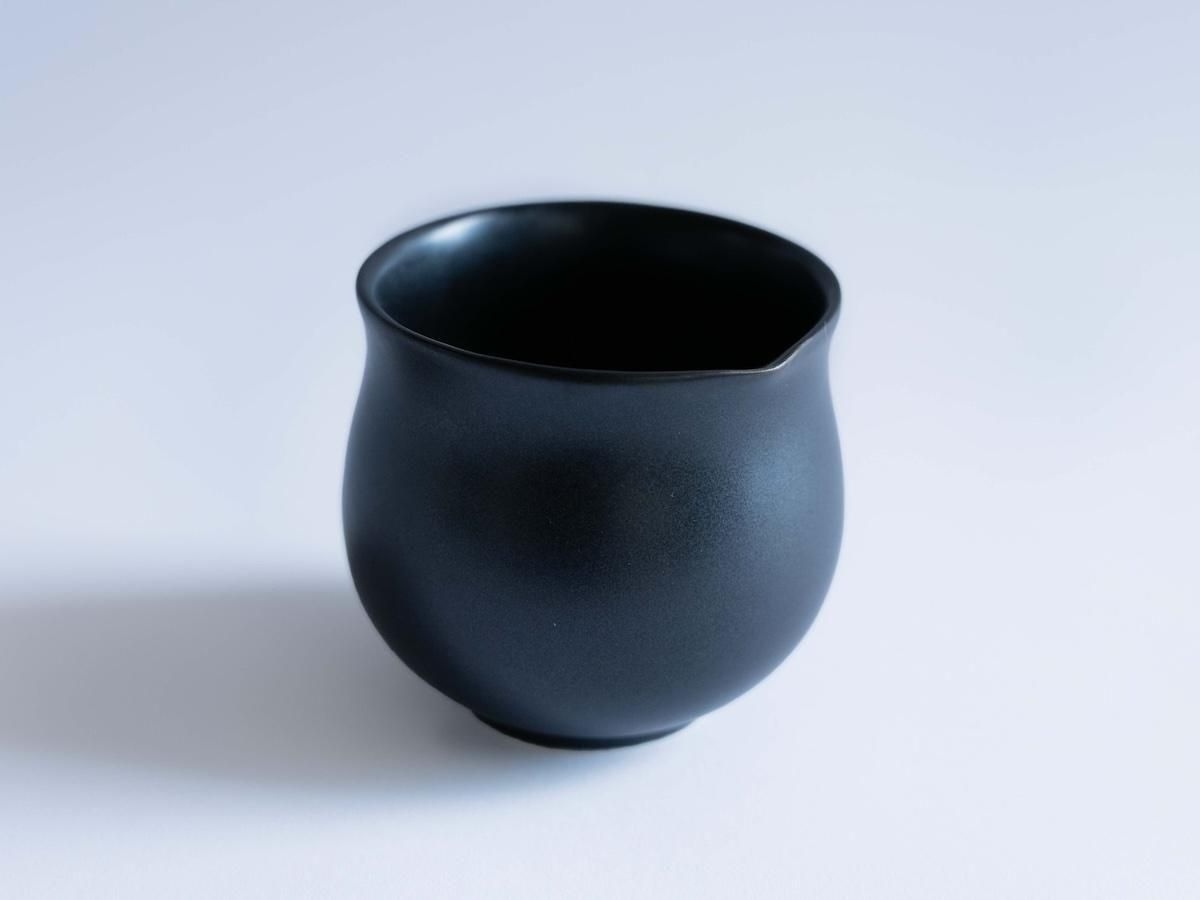 一角焼　湯呑　高さ7.6cm 東H5-0505 一角焼 湯呑 高さ7.6cm 東H5-0505