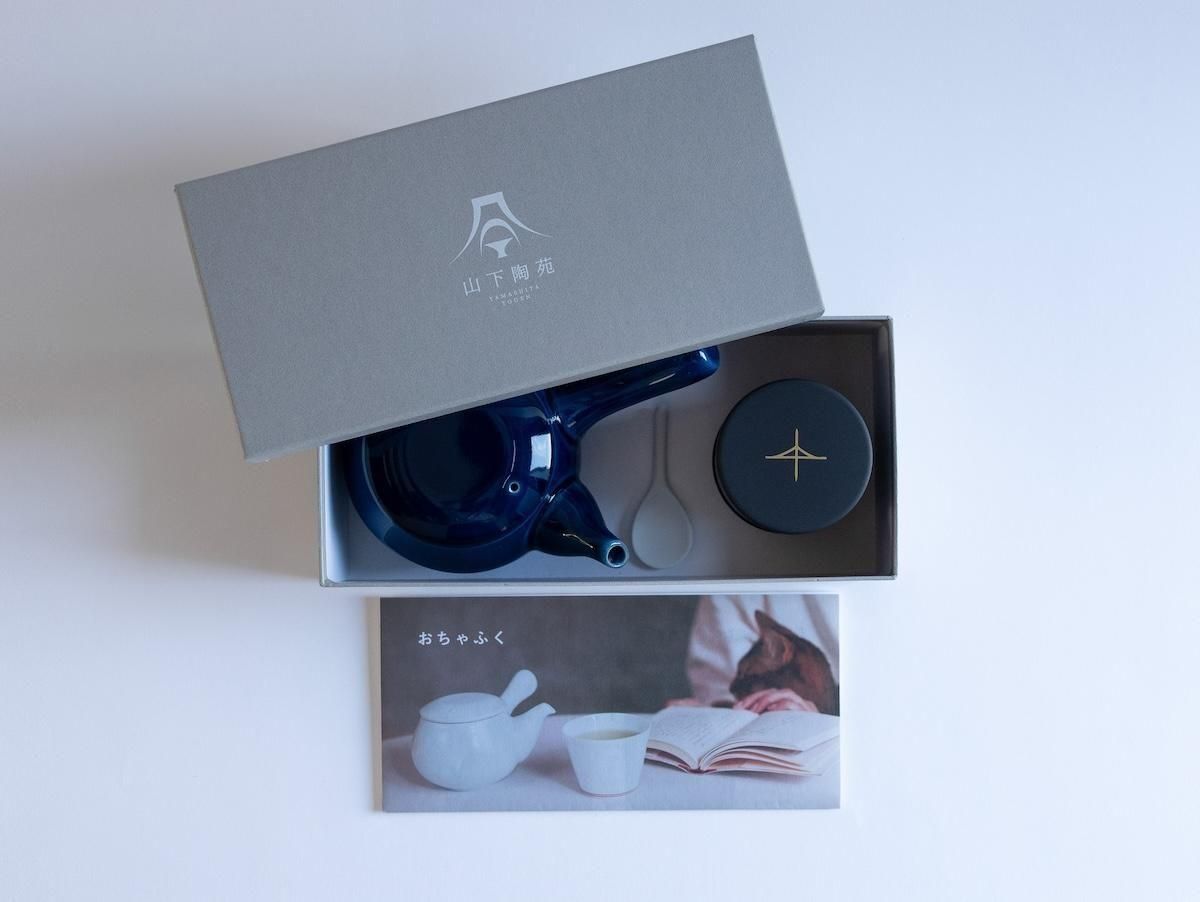 急須茶葉セット | おちゃふくシリーズ | おちゃふく （山下陶苑）