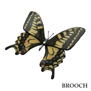 【新品】Ricott TORQUATA 蝶のブローチ 楽天市場】(Psyche/現品) アゲハ蝶デザイン ブローチ兼