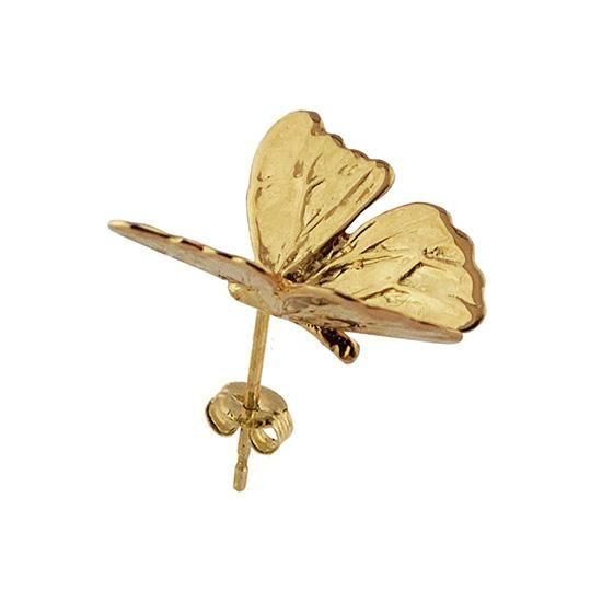 蝶モチーフ K10ゴールド ピアス 楽天市場】【Butterfly Pierce】 K10/K18/Pt900 バタフライ