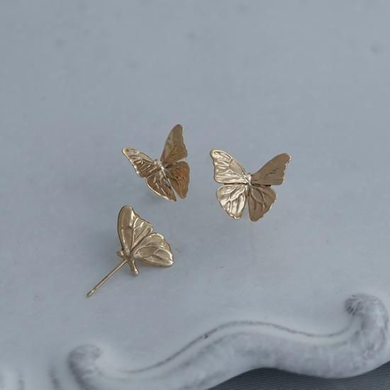 gondoa ゴンドア k10 アゲハ蝶 ピアス 両耳 gondoa ゴンドア k10