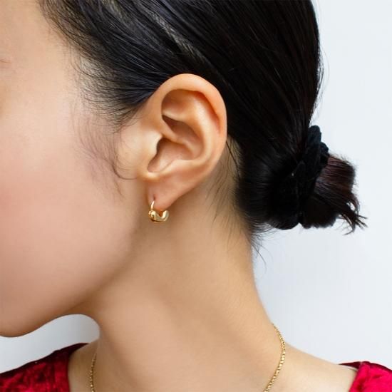 【クーポン対象外】 美品）MAIDEN ゴールドピアス E-58 アクセサリー