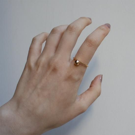 MAIDEN ゴールドリング　R-83 18KGB サイズ5 MAIDEN ゴールドリング R-83 18KGB サイズ5 R-183 - MAIDEN