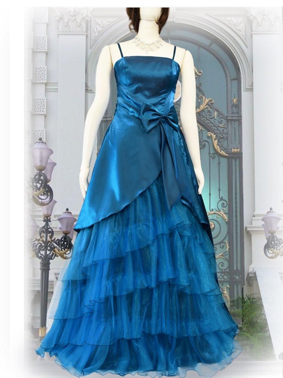 Dress Black のロングドレス パニエ付き - ワンピース Dress Black のロングドレス パニエ付き - ワンピース