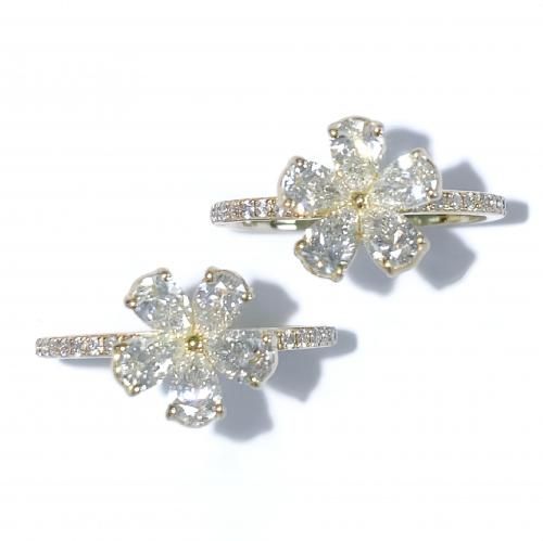 Flower Diamond Ring