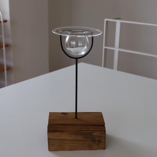 波紋の花器/ とりもと硝子店 - galerie n107