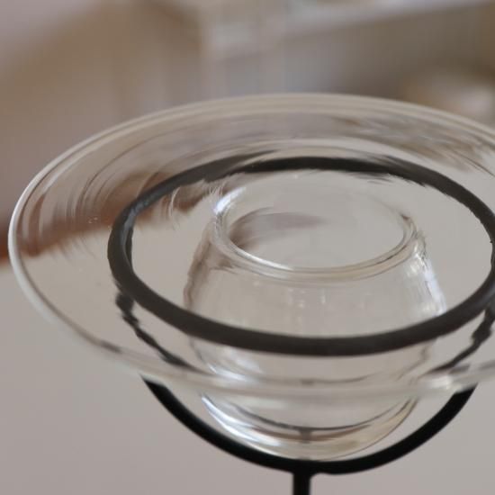 波紋の花器/ とりもと硝子店 - galerie n107